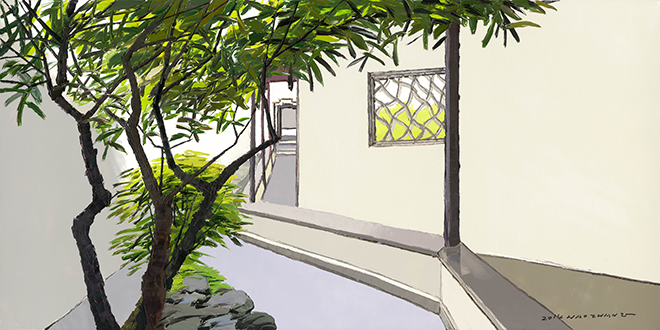苏州榜眼府第 尺寸100x200cm 2014年