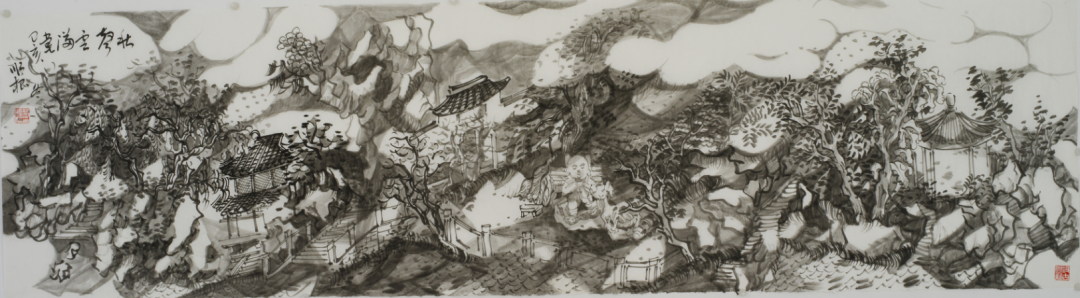 戏剧人物画风·蔡顺根