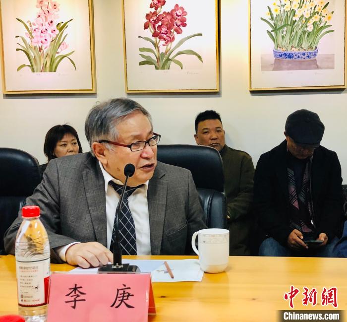 李可染画院院长李庚。　王祖敏 摄